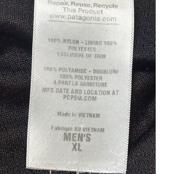 Patagonia Baggies Shorts Men’s XL Red Nylon Quick Dry Swim Trunks - Picture 6 of 6